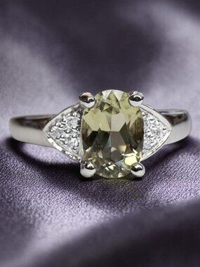 Rare 1ct Zultanite Ring Color Changing 14K Gold Certified Size 9 Natural Diamond